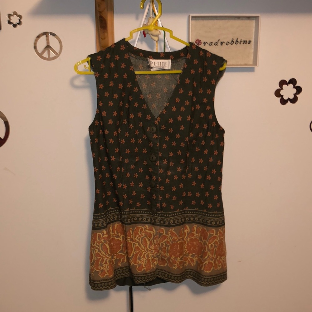 Vintage 80s Two Piece Summer Outfit